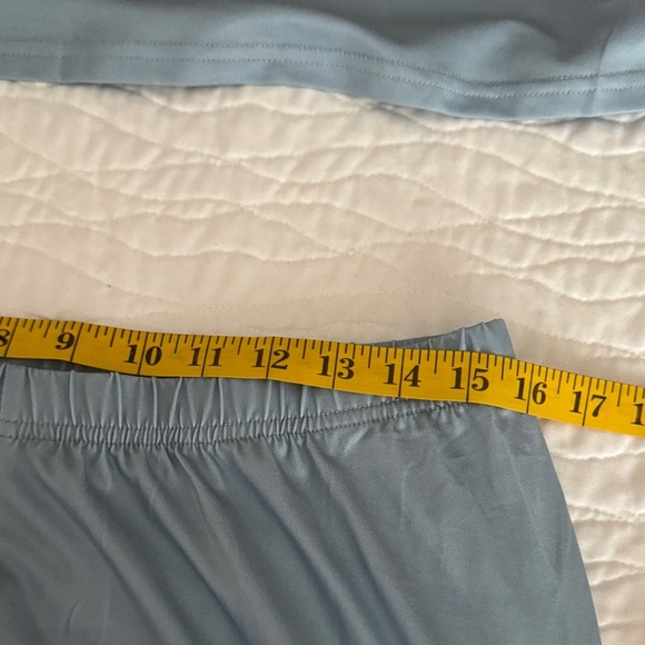 Light Blue Graphic Pajama Set NWOT - Picture 9 of 10